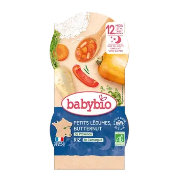 Babybio BIO zeleninová směs Dýně a rýže 400 g