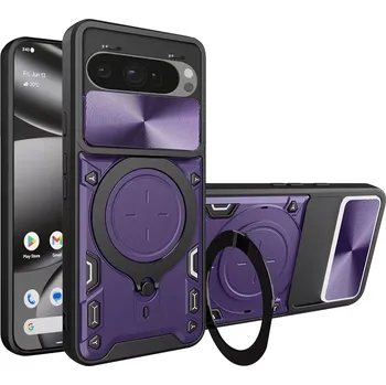 Pouzdro na mobilní telefon Kryt Google Pixel 10 Pro XL, Techsuit CamGuard Pro - fialový