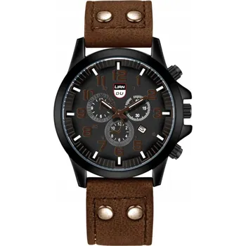 Hodinky Hodinky Ignacio - Tmavě Hnědá KP-33657