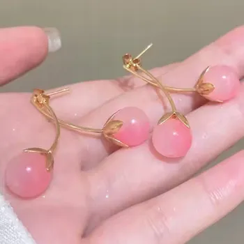 Náušnice Náušnice Juicy cherry - Růžová KP-36528