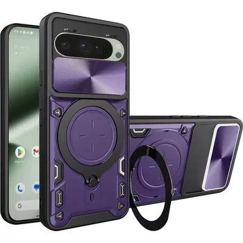 Pouzdro na mobilní telefon Kryt Google Pixel 10 / 10 Pro, Techsuit CamGuard Pro - fialový