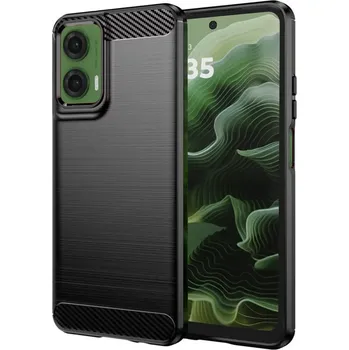 Pouzdro na mobilní telefon Kryt Motorola Moto G35, Armored Carbon černý
