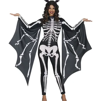 GuircaKostlivec s křídly - dámský kostým na Halloween Velikost: M 40-42