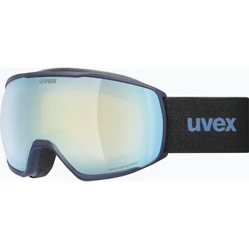 Sjezdové lyžování Lyžařské brýle UVEX Victorious FM dust blue matt/mirror sapphire