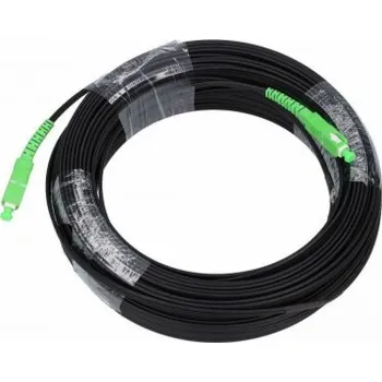 Síťový kabel Extralink Patchcord SC/APC-SC/APC SM G.657A2 SIMPLEX 30m plochý