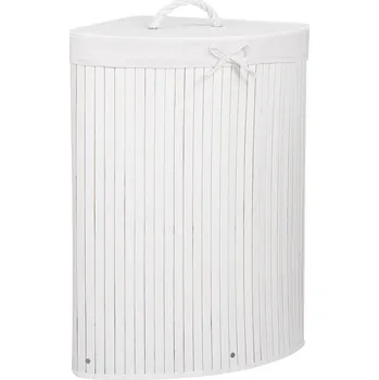 Koš na prádlo Springos Bambus rohový koš na prádlo 73 l