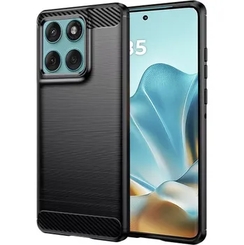 Pouzdro na mobilní telefon Kryt Motorola EDGE 60 / 60 Fusion, Armored Carbon černý