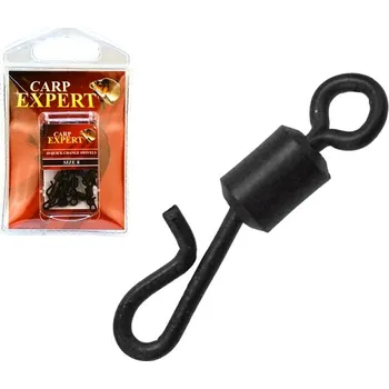CARP EXPERT - Obratlík Quick Lock Swivel vel. 8 10 ks