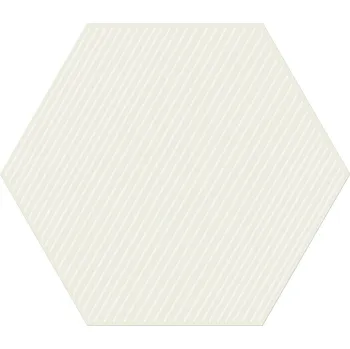 Obklad TUBADZIN Dekor Tubadzin Cielo e Terra bianco geometry 3 mat rektifikovaný 19x22 38036672