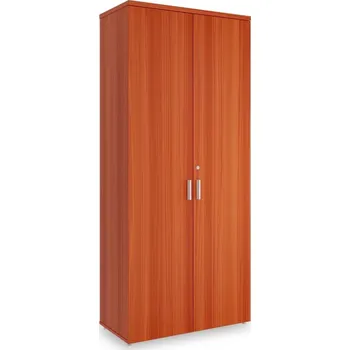 Nábytek Rauman Vysoká skříň Simple Office 80x40x180 cm - dveře Barva: Třešeň + doprava ZDARMA