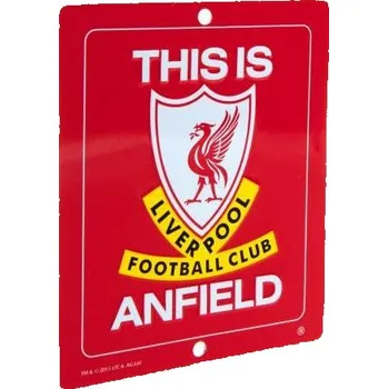 Plechová cedule OUKY Plechová cedule na okno Liverpool FC
