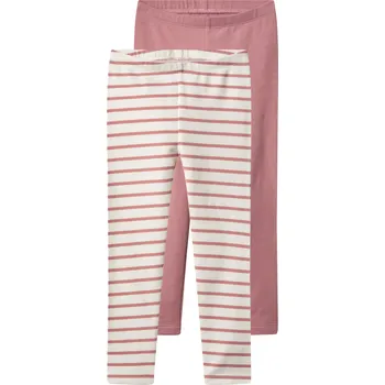 Dívčí legíny lupilu® Dívčí termo legíny, 2 kusy (světle růžová / bílá, 110/116)