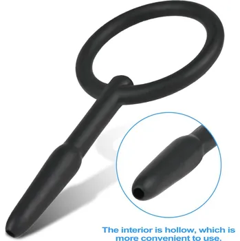 Klinik sex PrivéGuard Krátký silikonový dilatátor s otvorem