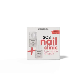 Alessandro SOS Nail Clinic Box -Bye Cuticle & Repair Set