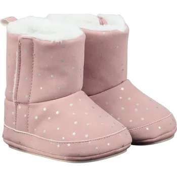 Dětská sportovní obuv Dětské teplé capáčky z umělé kůže s protiskluzovou podrážkou Sterntaler - 5302512 růžové Velikost: 19/20