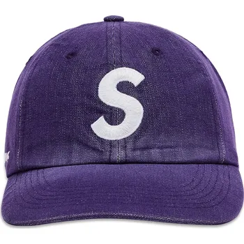 Kšiltovka Supreme Cordura Denim S Logo 6-Panel Purple Velikost: ONE SIZE