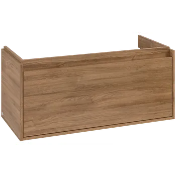 Koupelnový nábytek Villeroy & Boch Skyla - Skříňka pod umyvadlo 972x439 mm, 1 zásuvka, Oak Kansas C78900RH