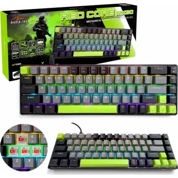 Klávesnice Mechanická klávesnice 60% RED CORE MX60 MT1260
