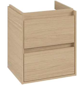 Koupelnový nábytek Villeroy & Boch Skyla - Skříňka pod umyvadlo 522x424 mm, 2 zásuvky, Nordic Oak C79300VJ