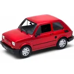 Welly Fiat 126p Maluch 1:21 červená