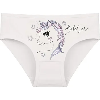 Dívčí spodní prádlo Dětské kalhotky Amelia - smetanová - 8 - 9