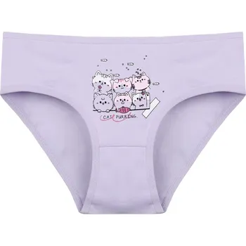 Dívčí spodní prádlo Dětské kalhotky Abigail - lila - 6 - 7