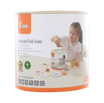 Dřevěná hračka Viga Toys Dřevěná hra Chytni a najdi