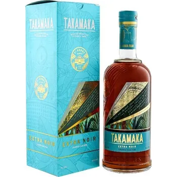 Rum Takamaka bay Extra Noir Cask aged 0,7l 43% (karton)