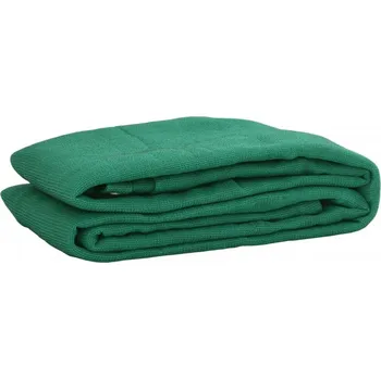 Krycí plachta vidaXL Síť na přívěsný vozík 3,5 x 8 m HDPE [145003] Barva: Zelená