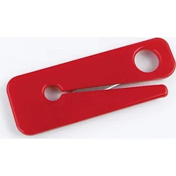 Pracovní nůž AB reflex Nůž na bezpečnostní pásy Barva: červená