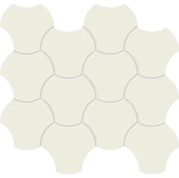 Obklad TUBADZIN Mozaika Tubadzin Cielo e Terra bianco up down 1 mat rektifikovaná 30x34 38029209