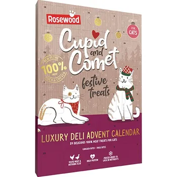 Pamlsek pro kočku Rosewood Cupid & Comet Luxury Deli Advent Calendar 30 g