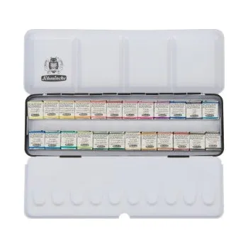 Vodová barva Sada akvarelových barev Schmincke Akademie 24ks