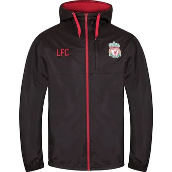 Pánská větrovka Liverpool FC Bunda Liverpool FC, černá, kapuce, zip Velikost: XL