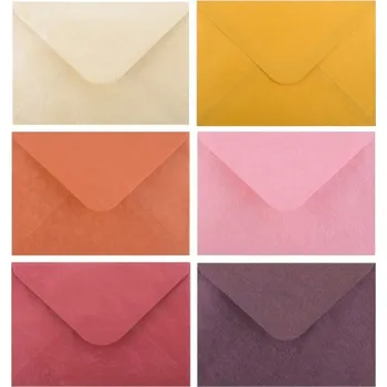 Obálka Obálka dopisní barevná C6 metal s ražbou, 162 x 114 mm mix