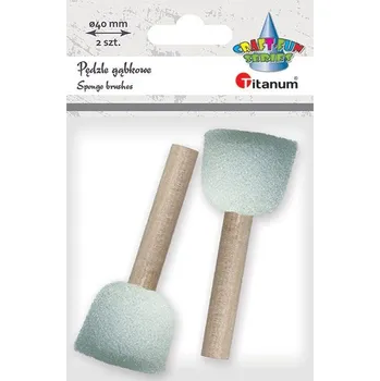 Tupovací houbičky, 4 cm, 2ks / bal.