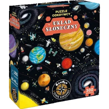 Puzzle CzuCzu Puzzle Průzkumníci - Sluneční soustava 300 dílků