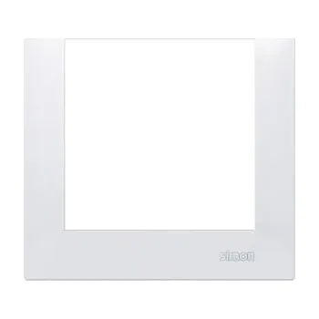 Elektrická zásuvka Rámeček 1 -násobný Simon 54 Premium, pro sadrokartónové krabičky, IP20/IP44 bílá