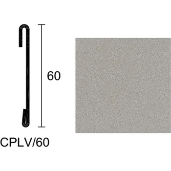 Stavební profil Krycí profil Profilpas PROTEC CPLV/60 šedobéžová