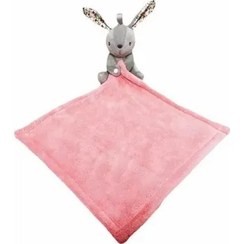 Ručník TULILO Ručník s motivem králíčka 35x35 cm růžový