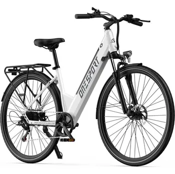Elektrokolo Stylové městské elektrokolo OneSport OT12 Bílá
