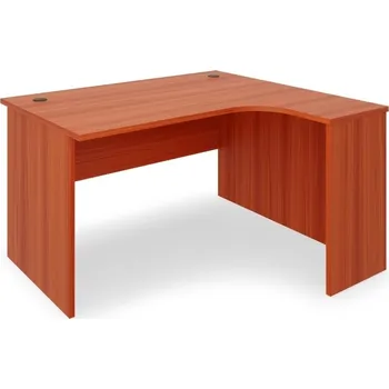 Psací stůl Rauman Rohový kancelářský stůl Simple Office 140x20 cm - pravý Barva: Třešeň + doprava ZDARMA