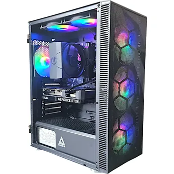 Stolní počítač BestComp Herní PC AMD Ryzen 5 (9600X / AM5 / RTX 5080 16GB / 16GB DDR5 / 1TB SSD / 850W GOLD / WINDOWS 11 PRO) PC skříň: X3 Black Montech