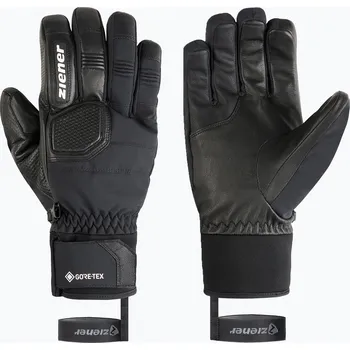 Rukavice Pánské lyžařské rukavice ZIENER Ginos-Z GTX PR black