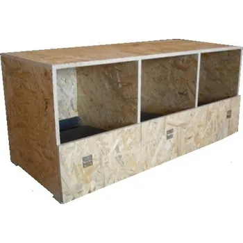 KshpS Klopené snáškové hnízdo se zásobníkem vajec, 3-MODUL - DLE NORMY