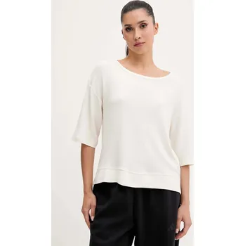 Pánské tričko Tričko BOSS Ottoman_Sweatsh. BN 50540029 béžová 01X, vel. L