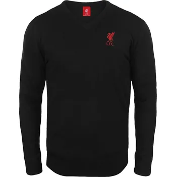 Pánský svetr Liverpool FC Pletený svetr Liverpool FC, černý Velikost: S
