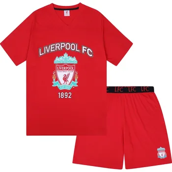 Pánské pyžamo Liverpool FC Pyžamo Liverpool FC, červené, bavlna Velikost: S