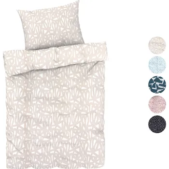 LIVARNO home Ložní povlečení z mikrovláknitého saténu, 140 x 200 cm, 70 x 90 cm