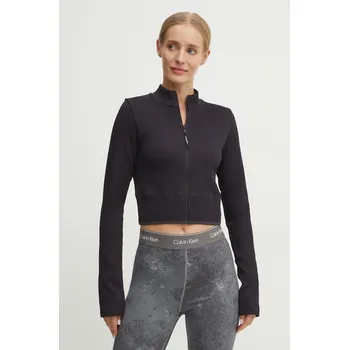 Dámská mikina Tréninková mikina Calvin Klein Performance 00GWS4J406 černá 99X, vel. XS